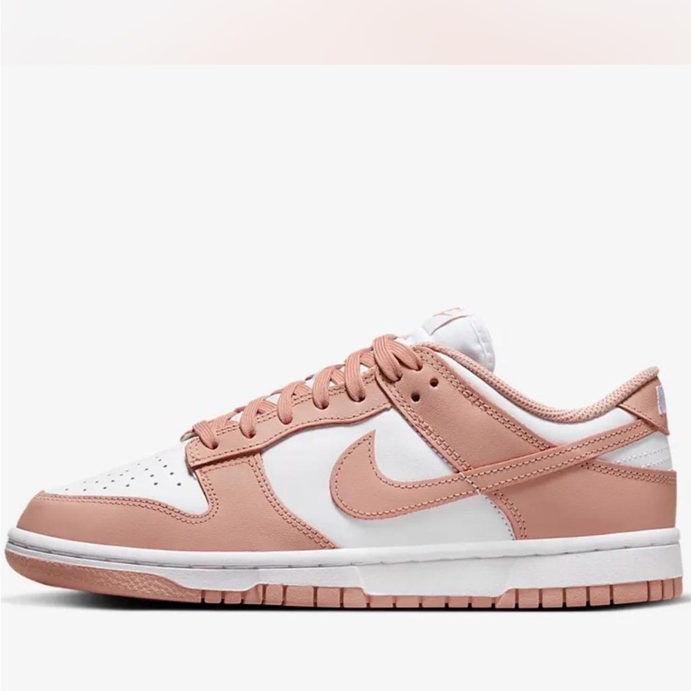 Nike Women's Blush and White Sneakers